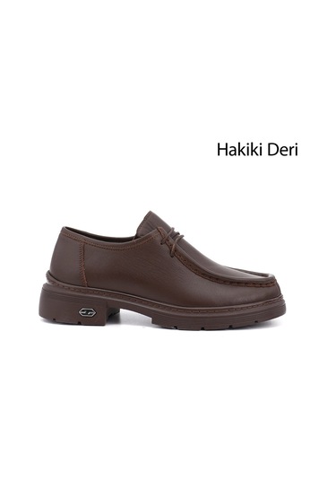 Gönderi R Kadın Kahverengi Bağcıklı Hakiki Deri Comfort Ayakkabı Ddza55945532 Kahverengi