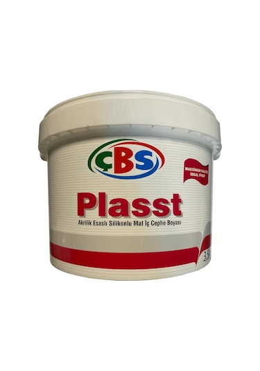 Çbs Plasst Silikonlu Mat Beyaz 20 Kg