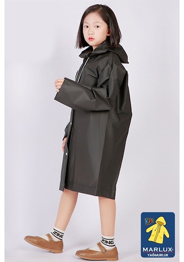Marlux Siyah Çocuk Yağmurluk Marcygm001 Siyah