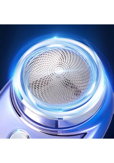 1 Adet Elektrikli Tıraş Makinesi Şarj Mini Cep Seyahat Jilet 3 saat