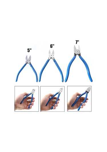 6 İnç Su Memesi Pensesi Kesme Krom Vanadyum Çelik Elektrikçi Çapraz Tel Sıyırıcılar