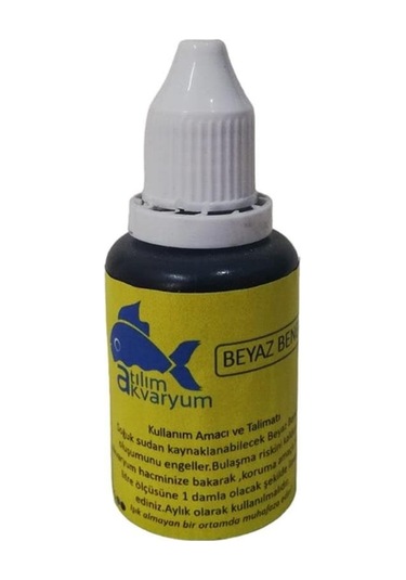 Akvaryum Balıkları İçin Beyaz Benek Giderici 30ml