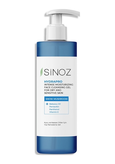 Sinoz Hydrapro Kuru Ve Hassas Ciltler İçin Yüz Temizleme Jeli 200 ML