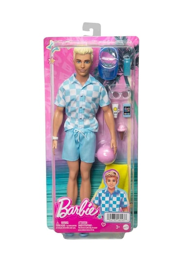 Barbie Plaj Günü Oyun Seti -ken