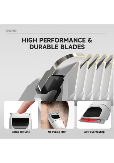 Moveevo Saç Kesme Makineleri Taşınabilir Kablosuz Saç Kesme Makinesi Şarj Edilebilir Elektrikli Tıraş Makinesi Çok İşlevli