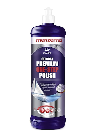 Menzerna Marin, Tekne Gelcoat Boya 3in1 Tek Adım Pasta Cila Korum