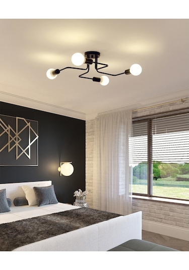 Sima Avize Retro Örümcek Avize 4 Kol - 8 Kol