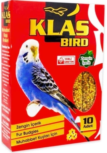 Ans Klas Ballı Muhabbet Kuşu Krakeri 10lu