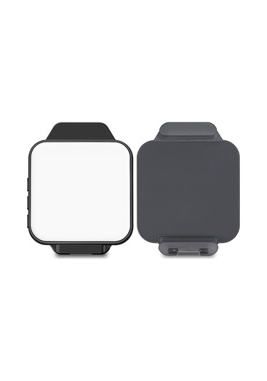 Didadodo Taşınabilir 2 Renkli Led Vlog Işığı - 66 Led, Cri 95, 2500k-8500k, Soğuk Ayakkabı Bağlantılı Siyah Siyah