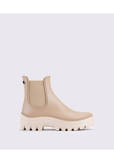 Igor W10279 Soul Bej&siyah Kadın Yağmur Botu Bej Bej