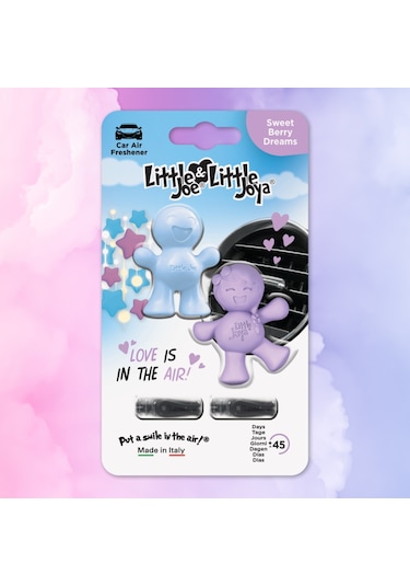 Little Joe Aşk Serisi 2li Paket Ahududu Araç Kokusu Sweet Berry