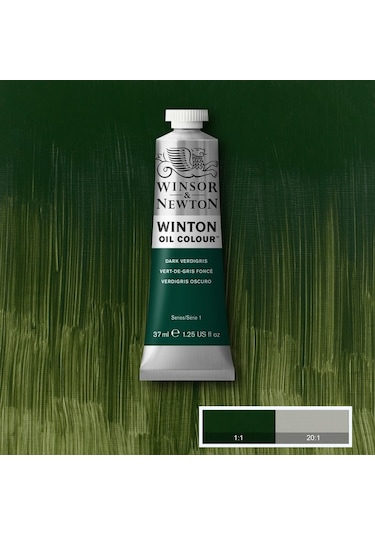 Winsor Newton Winton Yağlı Boya 37 ML - N:405 Dark Verdigris