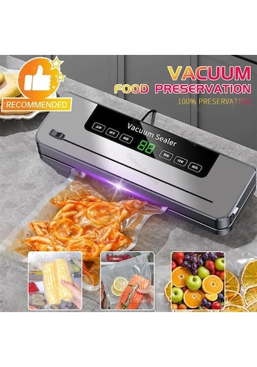 Wondernest Vakumlama Mutfak Makinesi Kesici Jl Gıda Elektrikli Dahili Os