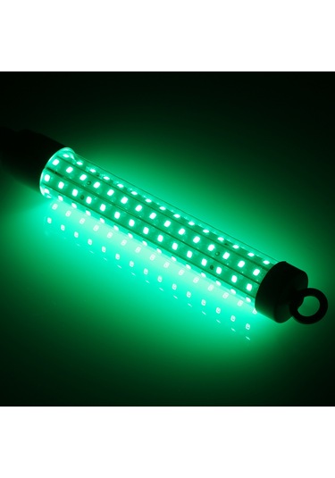 Wezone "su Altı Balık Avı Işığı - 120 Led, 1000lm, 6m Kablo, Ip68 Su Geçirmez, Tuzlu/tatlı Su İçin" Yeşil