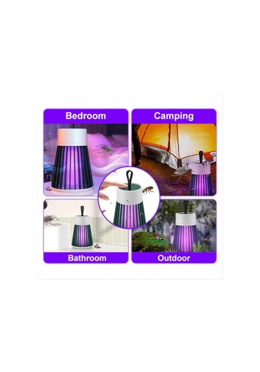 Xurunkeji Elektrikli Sivrisinek Lambası Usb Şarjlı Ev Tipi Taşınabilir Sivrisinek Kovucu