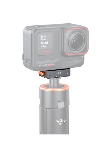 Vrıg Ac07 Spor Kamera Hızlı Bırakma Montajı Manyetik Siyah