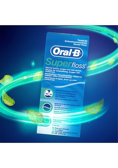 Oral-B Diş İpi Super Floss 50 Adet