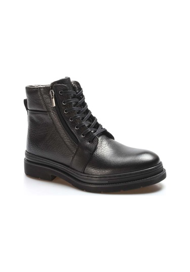 Hakiki Deri Erkek Klasik Bot 943sma926 Siyah