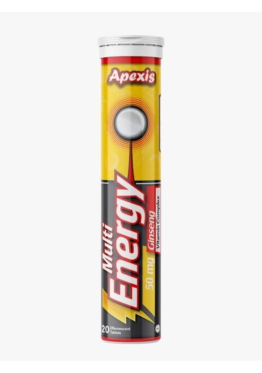 Apexis Multi Energy Vitamin Complex . Ginseng 20 Efervesan Tablet