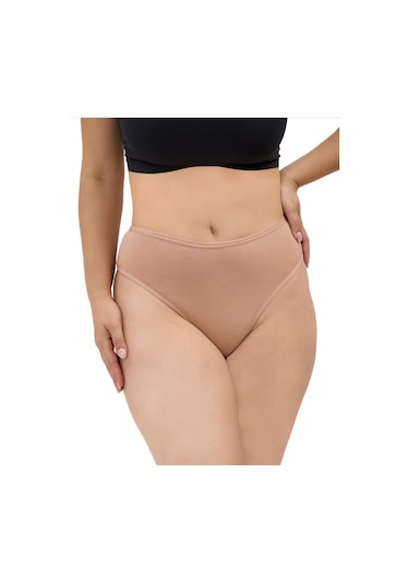 Alya Underwear Kadın Külot Basic Slip Renkli Pamuklu Iç Çamaşırı 10'lu Paket Multicolor-x32 Multicolor - X35