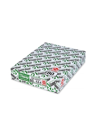 Copier Bond A4 80 G Fotokopi Kağıdı 8 x 500 4000 Adet