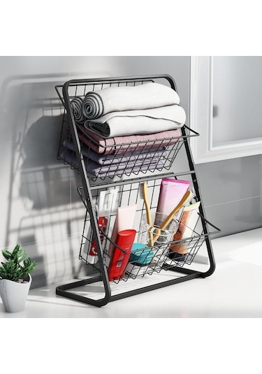 Suntek Sayaç Oturma Odası Banyo Için Raflar Çift Katmanlı