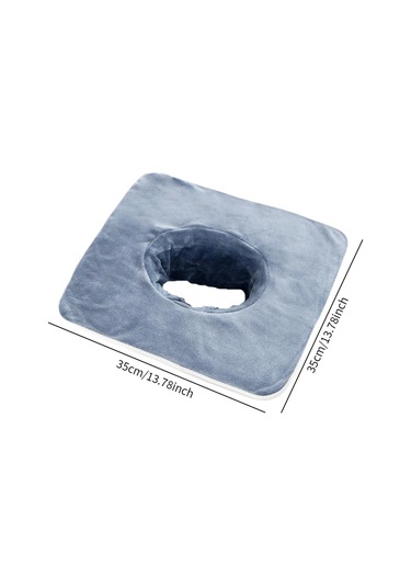 Dolıty Spa Havlusu Yüz Deliği Ile Yıkanabilir Cilt Için Mavi