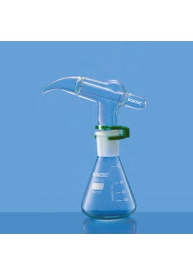 Cam Otomatik Pipet 10 Ml - Dispenser Depolu 250 Ml Erlen Şilifli