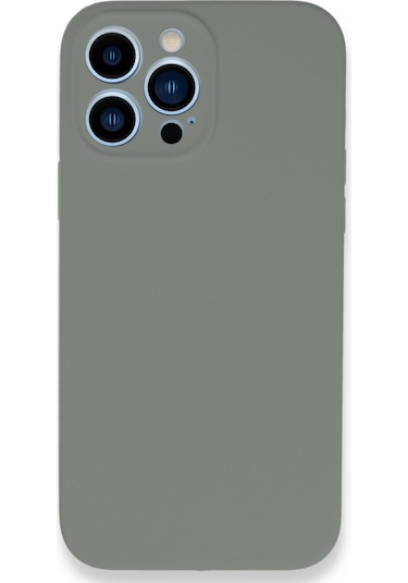 Newface Apple   Uyumlu  iPhone 13 Pro Max Kılıf Lansman Legant Silikon - Gri