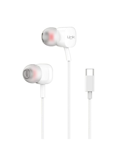 Linktech H16 Type-C Stereo Kulak içi Kablolu Kulaklık