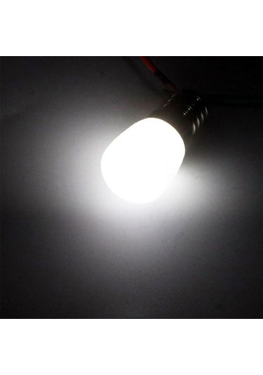 Mufunye E14 1.5w Led Ampul, 220v Beyaz Işık, 360 Derece Aydınlatma, Buzdolabı/serinlik Dolabı Uyumlu, 15.000 Saat Ömürlü