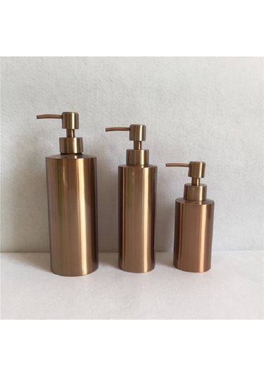 Sones 550ml Paslanmaz Çelik El Sabunu Şişesi Tezgah Üstü Sabunluk