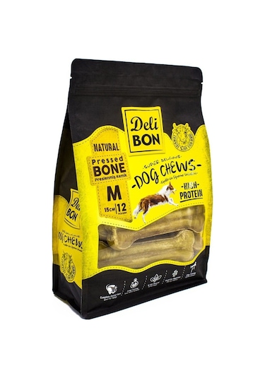 Delibon M Natürel Deri Press Kemik 15 CM 12'li