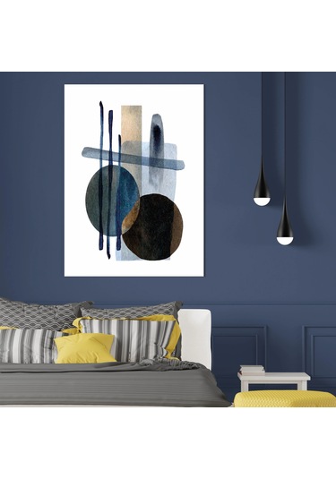 Toprak Çemberi Modern Bohem Kanvas Tablo Nv00287