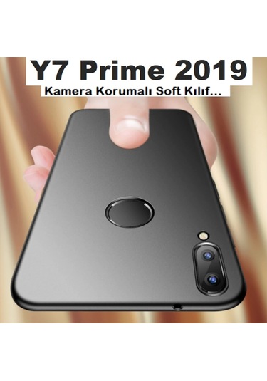 Huawei Y7 Prime 2019 Premium Kaliteli Kamera Korumali Soft Kilif 565510519