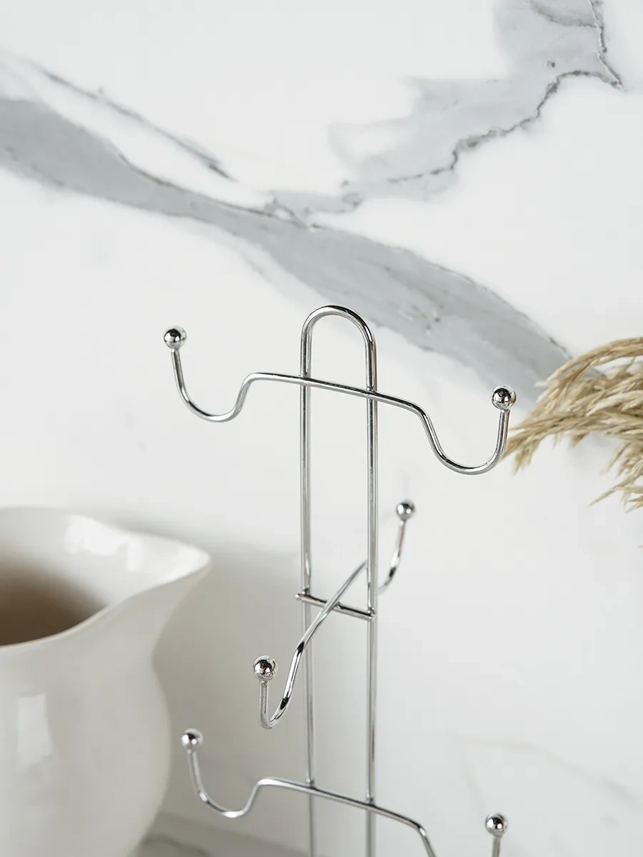 Skyphos 6 Pieces Bardaklık Standı, 13,5 13,5 30 Cm 36653775 Gri