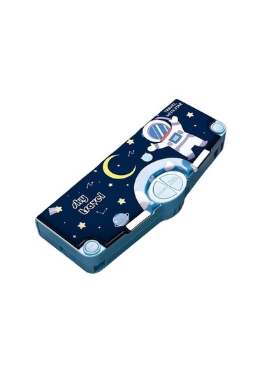 Sevimli Kalem Kutusu Kırtasiye Çantası Okul Malzemeleri Kalem Saklama Çantası Öğrenciler Kalem Kutuları Kalem Kutusu Kılıfı Kırtasiye J6pjny Koyu Mavi