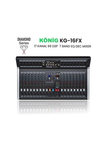 König KG-16FX 17 Kanal Dec Mixer Diamond