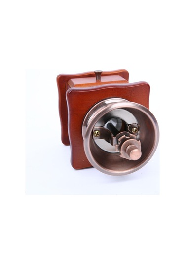 Shineyee Ahşap Gövde Manuel Kahve Değirmeni Evde Kahve Fıstıkları, Baharat Ve Otlar İçin Uygun, İtalyan Tarzı Kompakt Tasarım Diğer