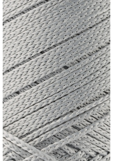 1.5 Mm - 100 Gr Polyester Makrome Ipi Açık Gri 150 M Polyester Makrome Ip Supla Ip Ve Çanta Ipliği