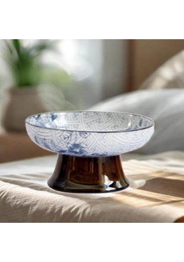 Suntek Tatlı Aperatif Tepsisi Masa Dekoru Ayaklı Çiçek-dalı