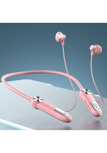 Su Geçirmez Kablosuz Bluetooth5.3 Boyun Bandı Kulaklık Spor Manyetik Kulaklık Kulak İos Uyumlu Android Telefon Için Kulakiçi Stereo Kulaklıklar