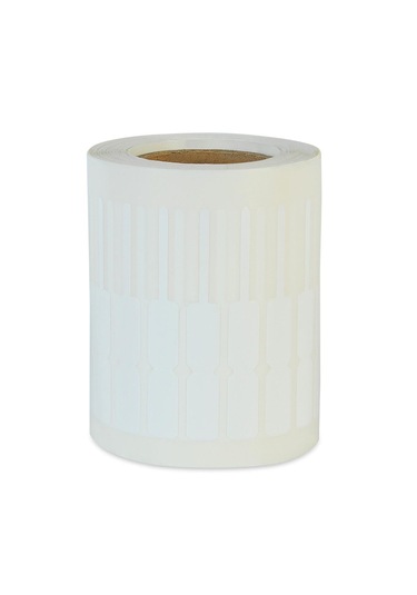 Aysan Etiket Boş Yapışkanlı Kuyumcu Yüzük P.p. Opak Barkod Etiketi 72mm X 10mm 1