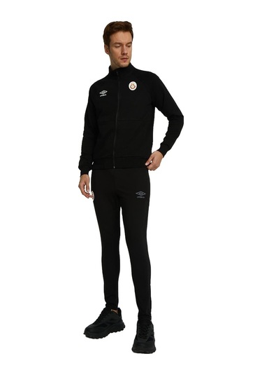 Galatasaray Lisanslı Umbro Dar Paça Siyah Eşofman Altı 028 Siyah