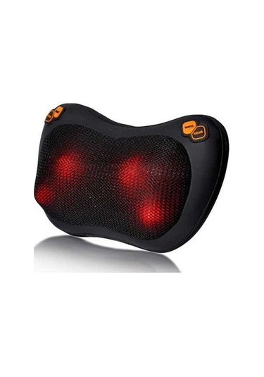 Didadodo Bel - Boyun - Sırt - Ayak Bacak Masaj Yastığı Aleti Siyah Çok Renkli