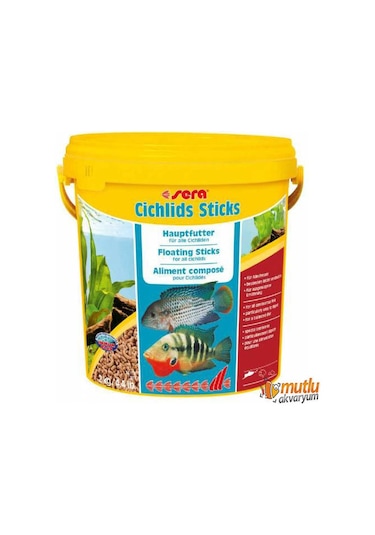 Sera Cichlid Sticks 100 G Kovadan Bölme