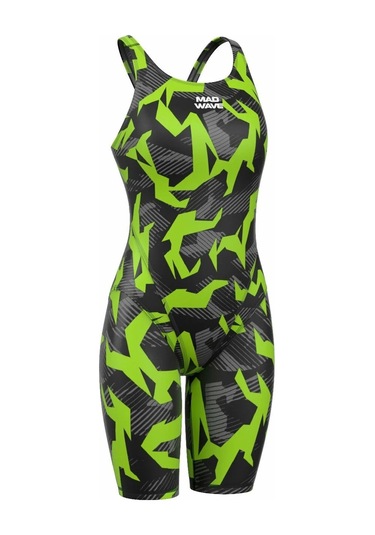 Mad Wave Kadın Yarış Mayosu Bodyshell Open Back X7 - Renkli - S/u Renklı