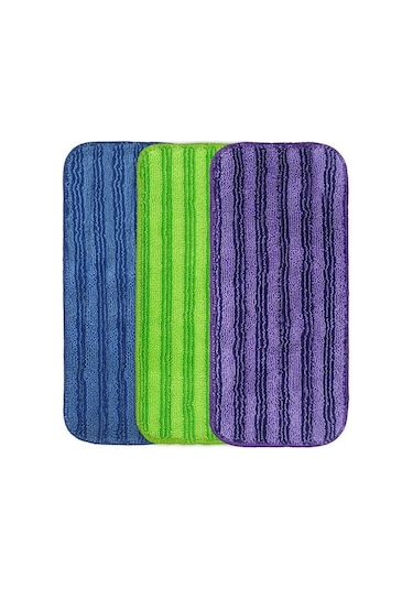 Youmex Yeniden Kullanılabilir Mikrofiber Mop Pad - 3 Adet, Swiffer Wetjet Uyumlu, Yıkama Eliptir, Ahşap/seramik Zeminler İçin Temizleme