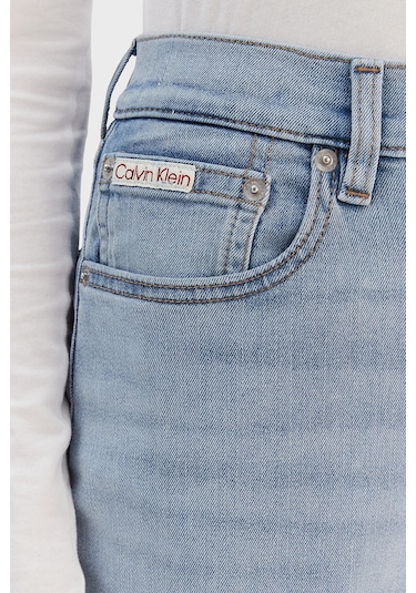 Calvin Klein Bayan Kot Pantolon Lv047e618g Vlj Mavi Mavi Calvin Klein Bayan Kot Pantolon Lv047e618g Vlj Mavi Mavi