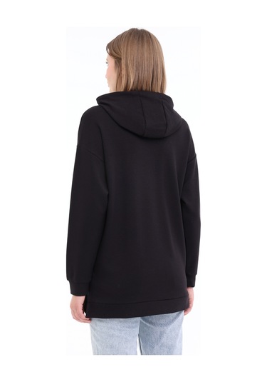 Lumberjack Wl Ilse 17bt231 5fx Siyah Kadın Sweatshirt Siyah